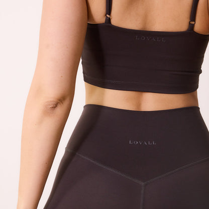 24/7 Revitalise High Waisted Leggings - Black Coffee
