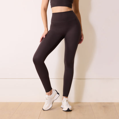Curve 24/7 Revitalise 7/8 High Waisted Leggings - Black Coffee