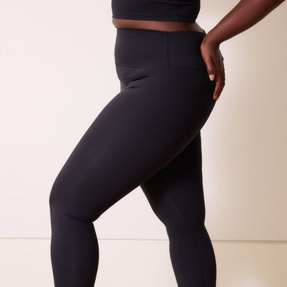 Curve 24/7 Revitalise High Waisted Leggings - Midnight Black