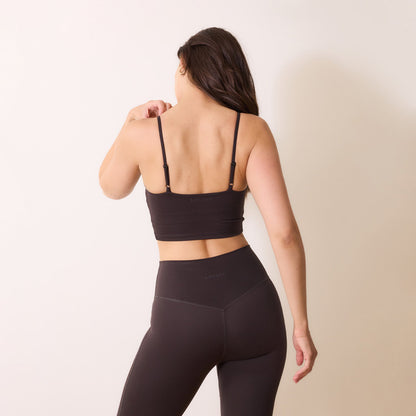 24/7 Revitalise Sports Bra - Black Coffee