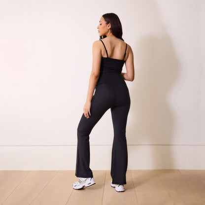 Maternity 24/7 Revitalise Flare Leggings - Midnight Black