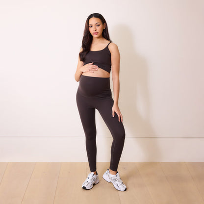 Maternity 24/7 Revitalise Leggings - Black Coffee