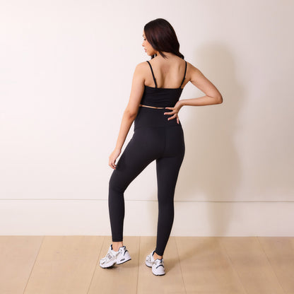 Maternity 24/7 Revitalise 7/8 Leggings - Midnight Black