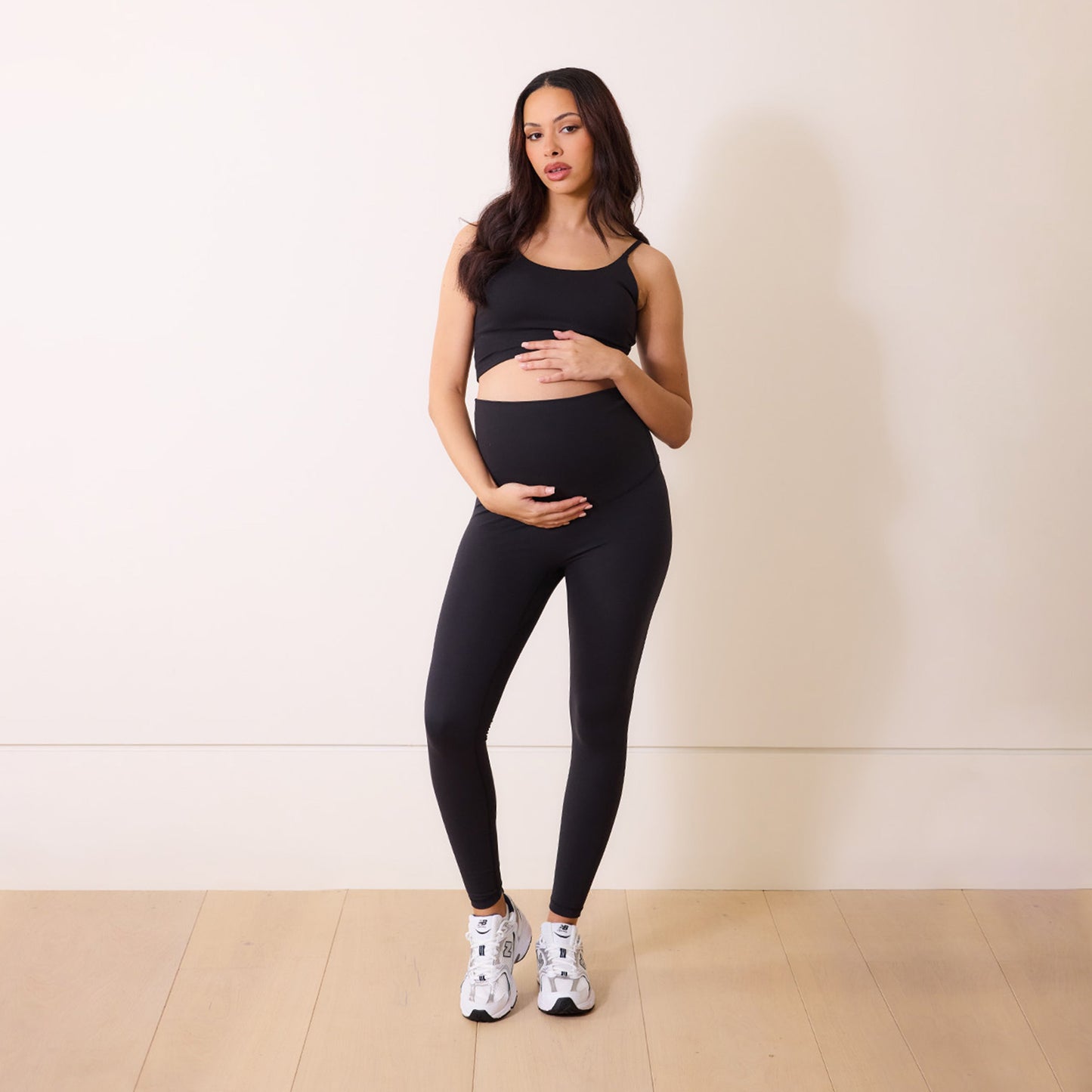 Maternity 24/7 Revitalise 7/8 Leggings - Midnight Black
