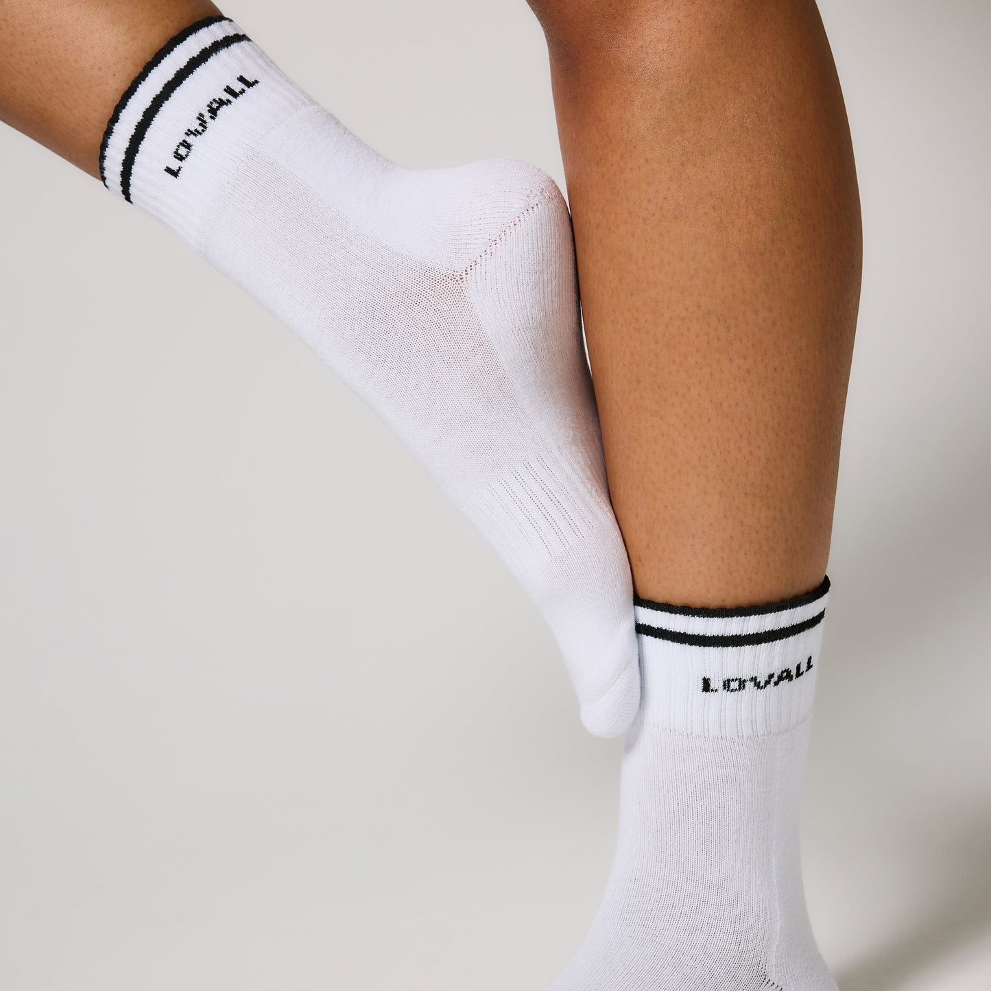 Ribbed Sports Socks - Black