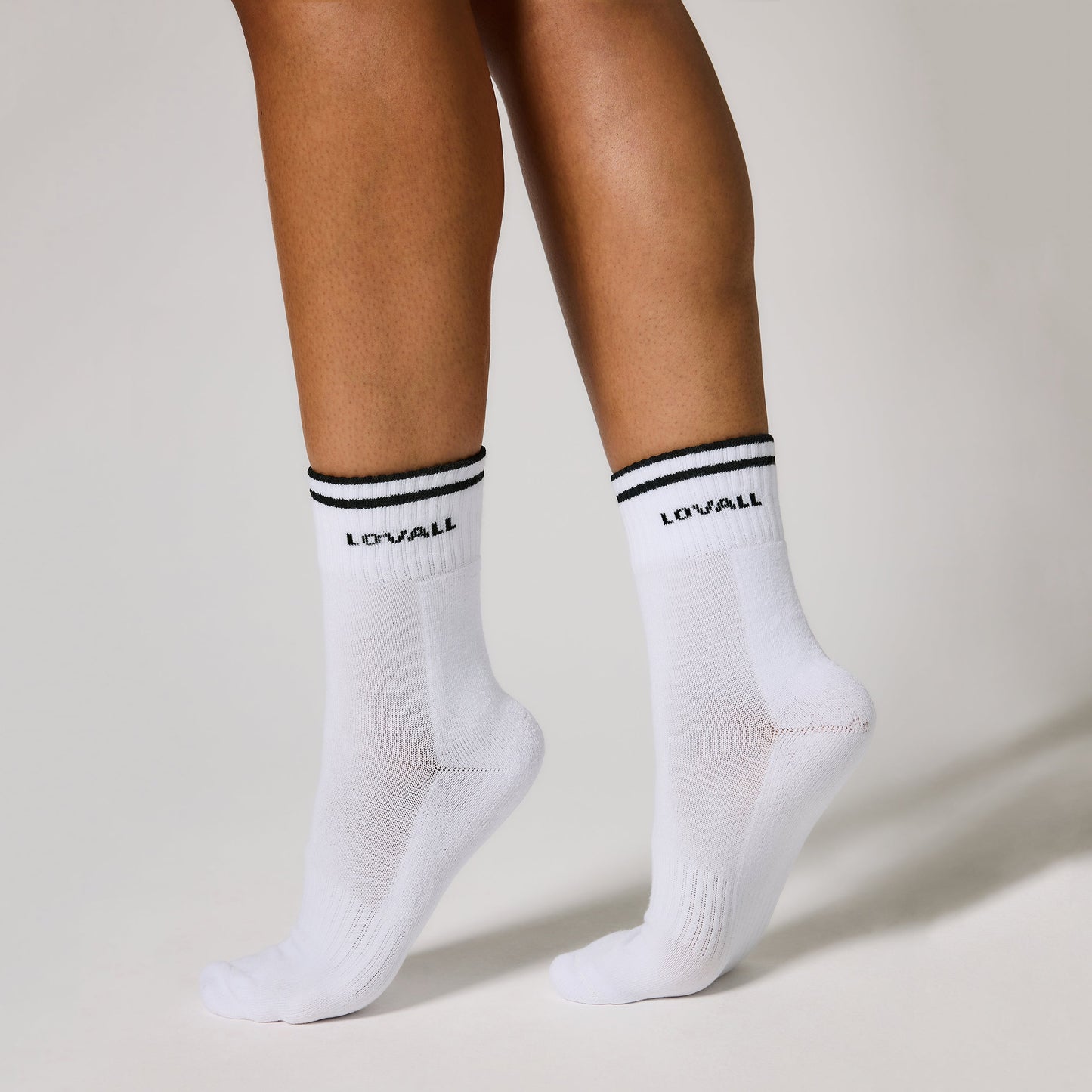 Ribbed Sports Socks - Black