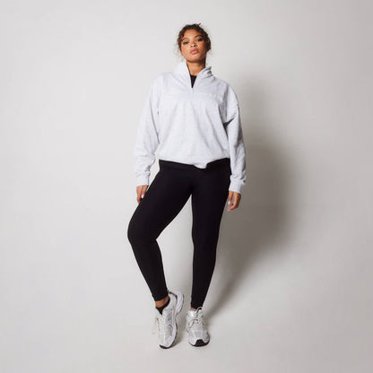 Curve Ribbed Leggings - Black