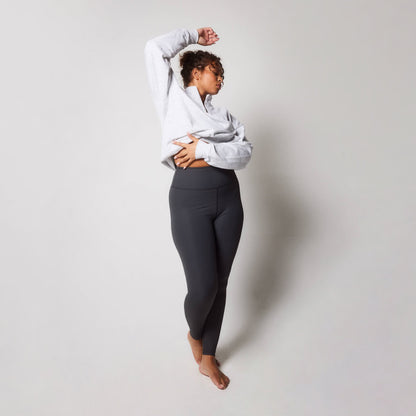 Curve Ribbed Leggings - Shadow Grey