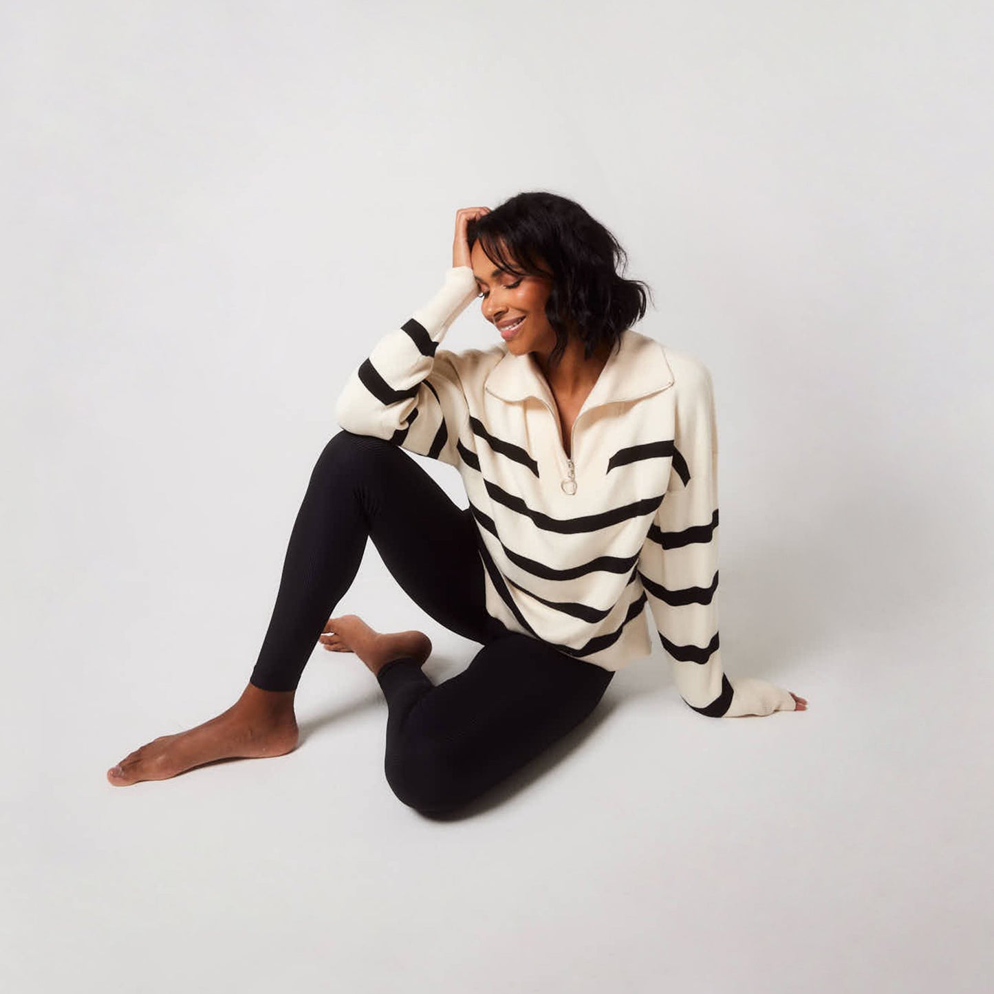 Ribbed Leggings - Black