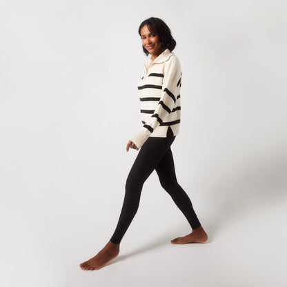 Ribbed Leggings - Black