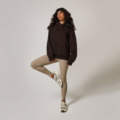 Ribbed Leggings - Stone