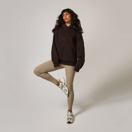 Ribbed Leggings - Stone