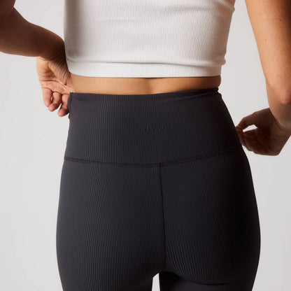 Curve Ribbed Leggings - Shadow Grey