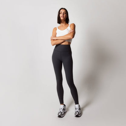 Ribbed Leggings - Shadow Grey