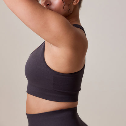Curve Sculpt Seamless Sports Bra - Shadow
