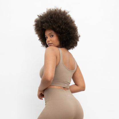 Ultimate Seamless Bralette - Oatmeal Beige