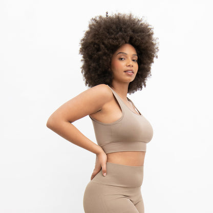Ultimate Seamless Bralette - Oatmeal Beige