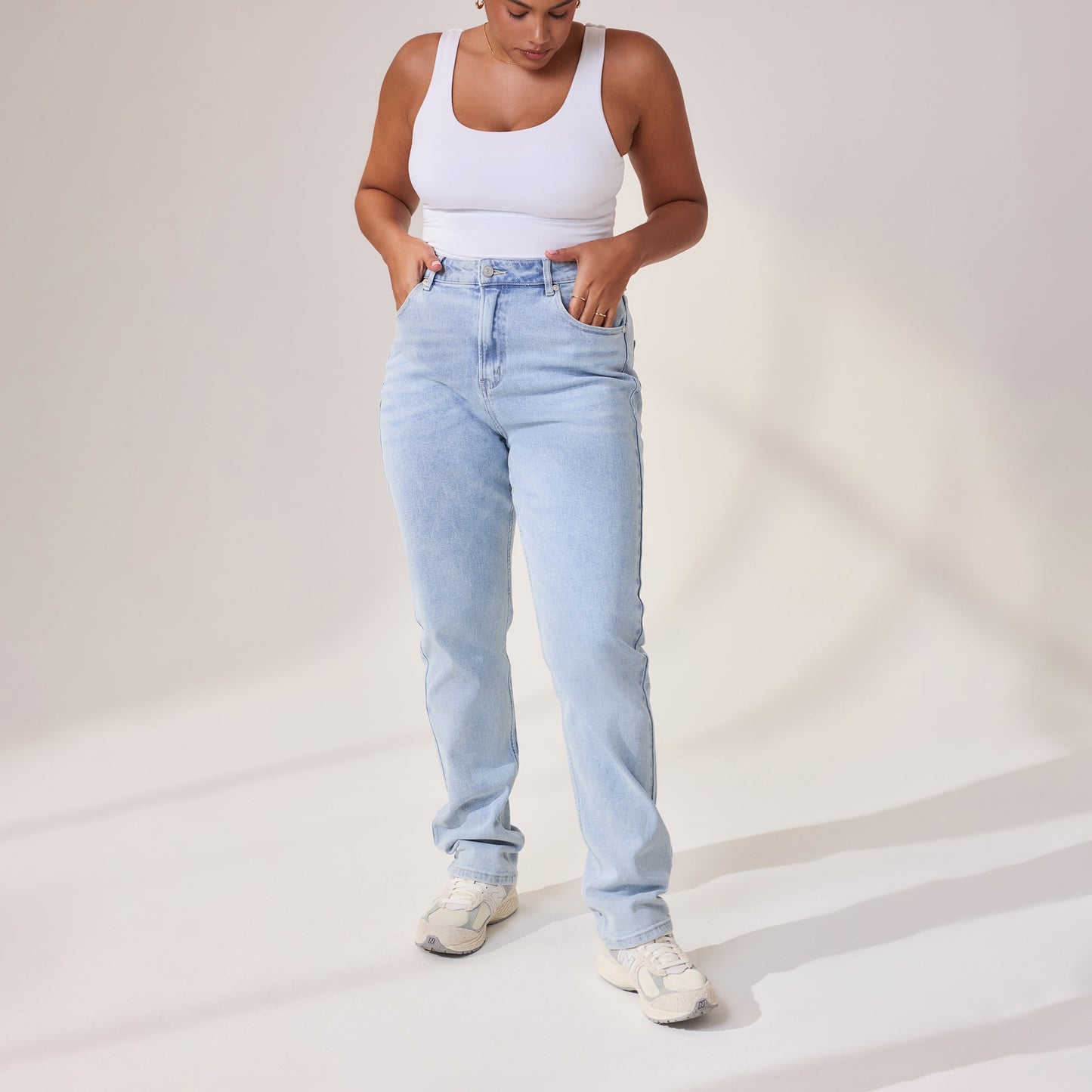 Straight Jeans - Light Bleach