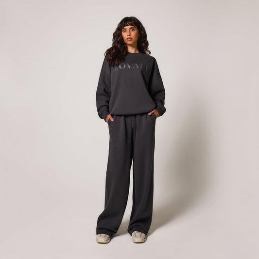 Organic Oversized Sweatshirt Style 4 - Shadow