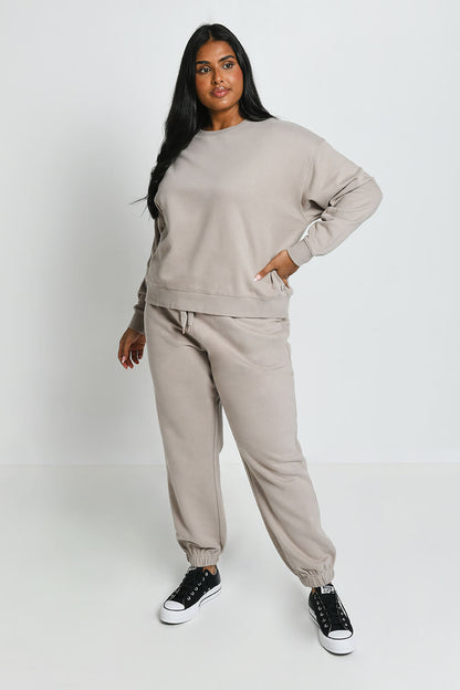 Everyday Comfy Joggers - Oatmeal Beige