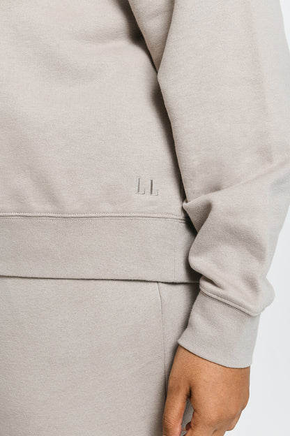 Curve Everyday Comfy Sweatshirt - Oatmeal Beige