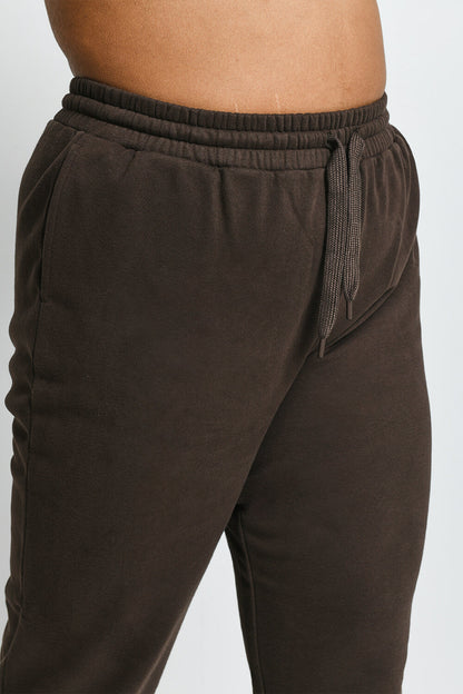 Curve Everyday Comfy Joggers - Espresso Brown
