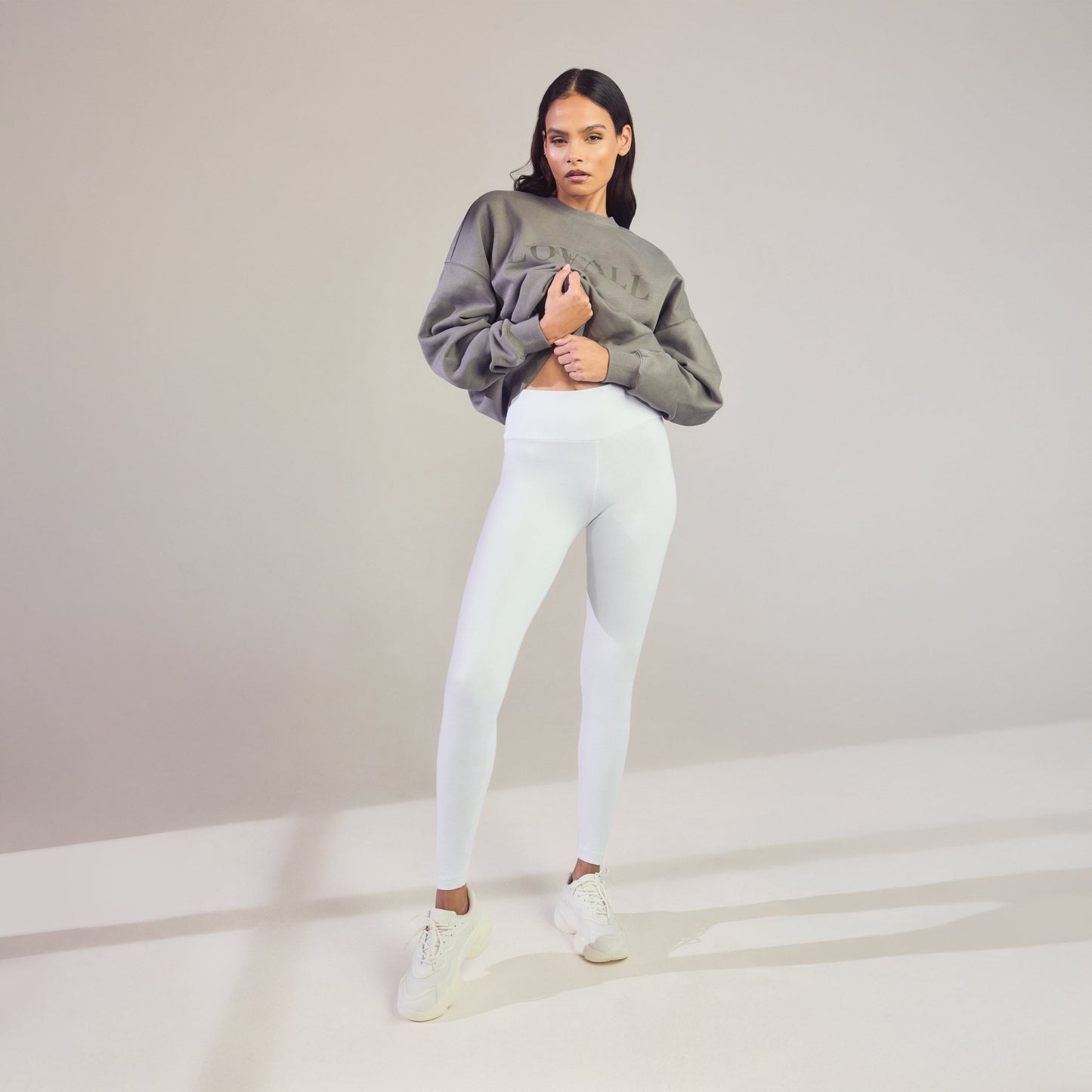 Everyday High Waisted Leggings - White