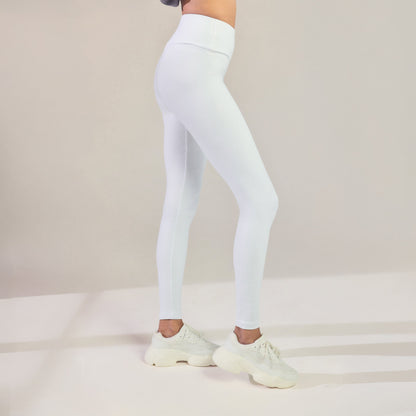 Everyday High Waisted Leggings - White