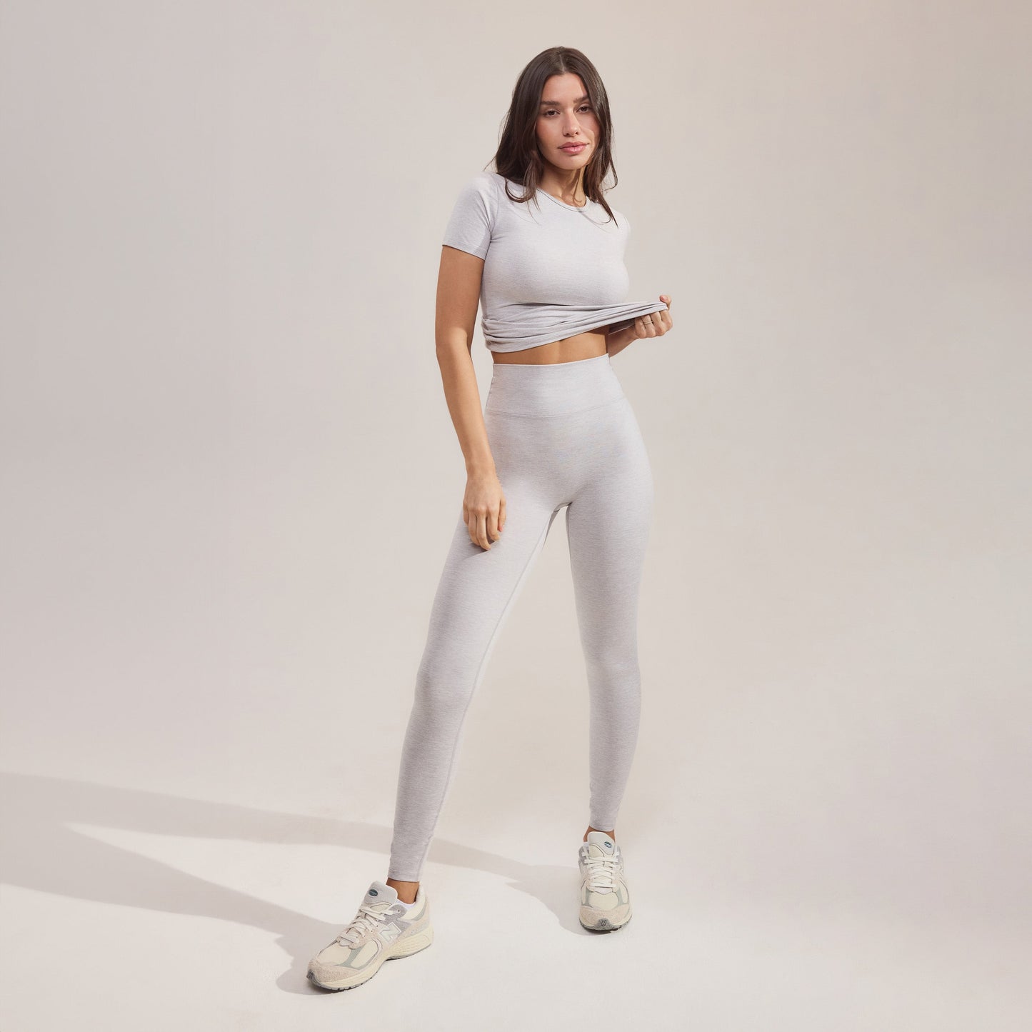 Ultimate Everyday Leggings - Light Grey Marl