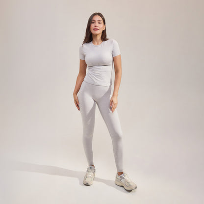 Ultimate Everyday Leggings - Light Grey Marl