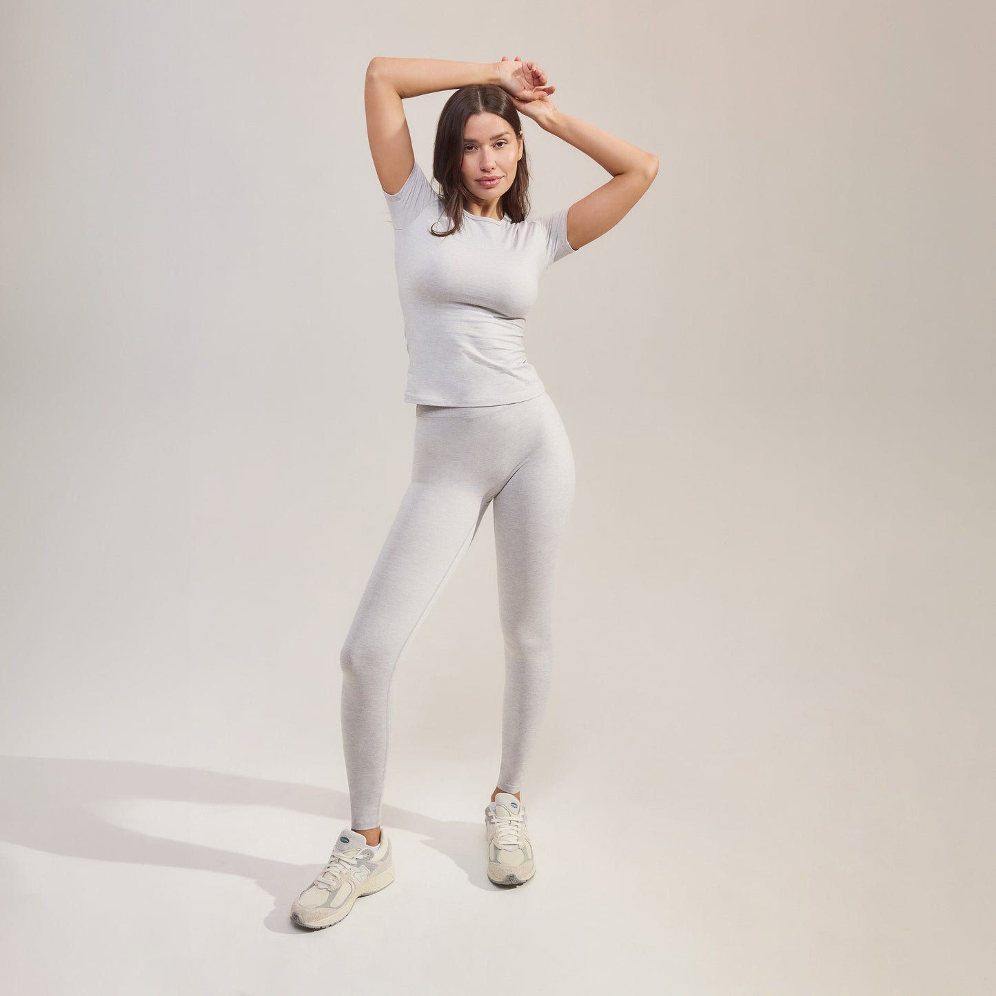 Ultimate Everyday Leggings - Light Grey Marl