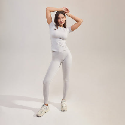 Ultimate Everyday Leggings - Light Grey Marl