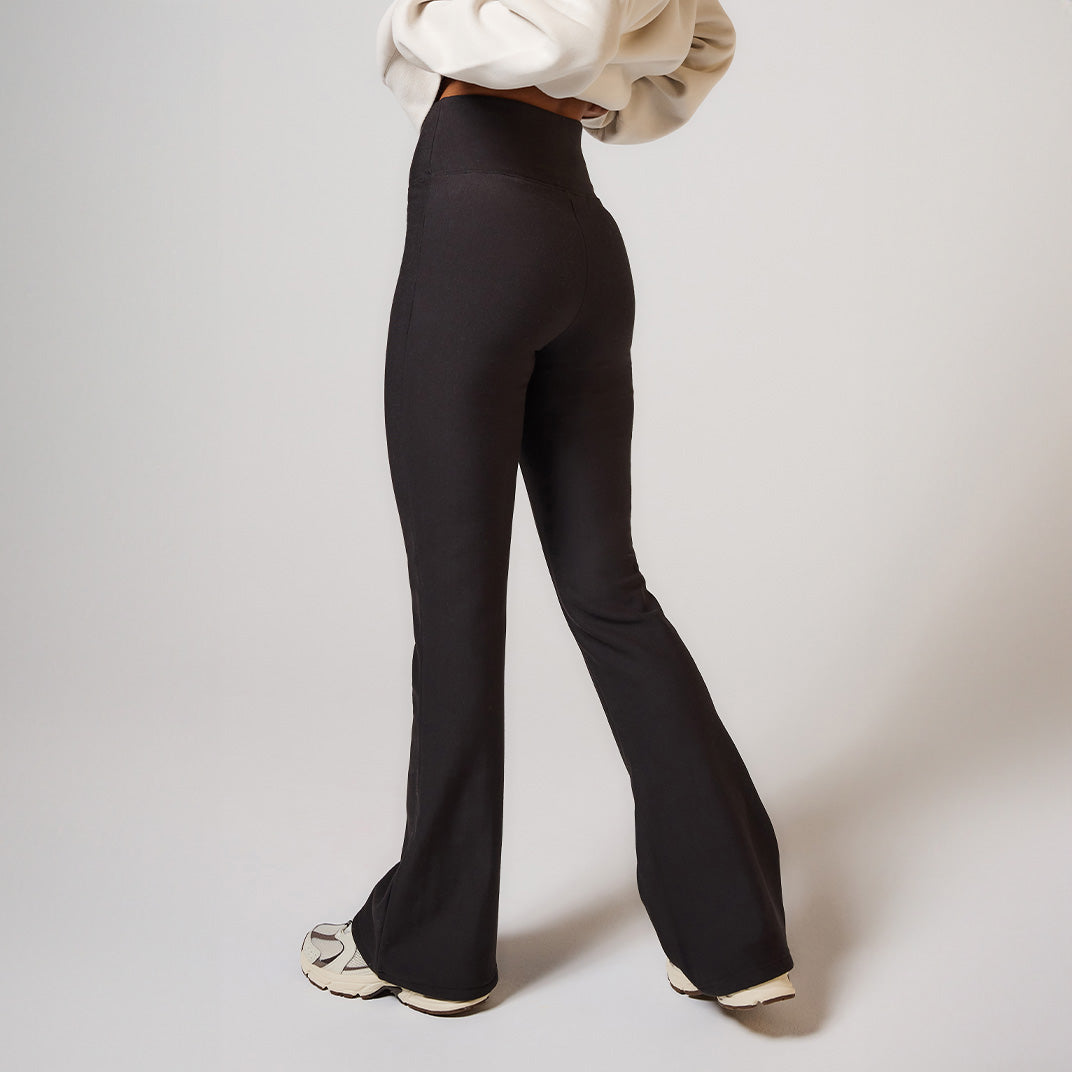 Winter Flare Leggings - Black Coffee
