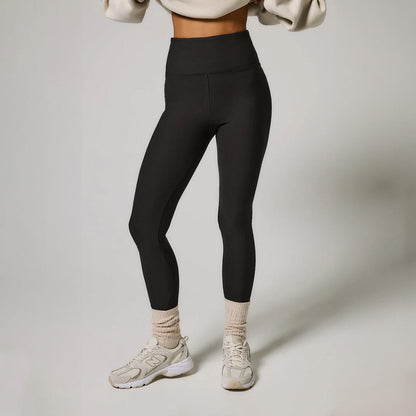 Curve Winter Everyday High Waisted Leggings - Black Coffee