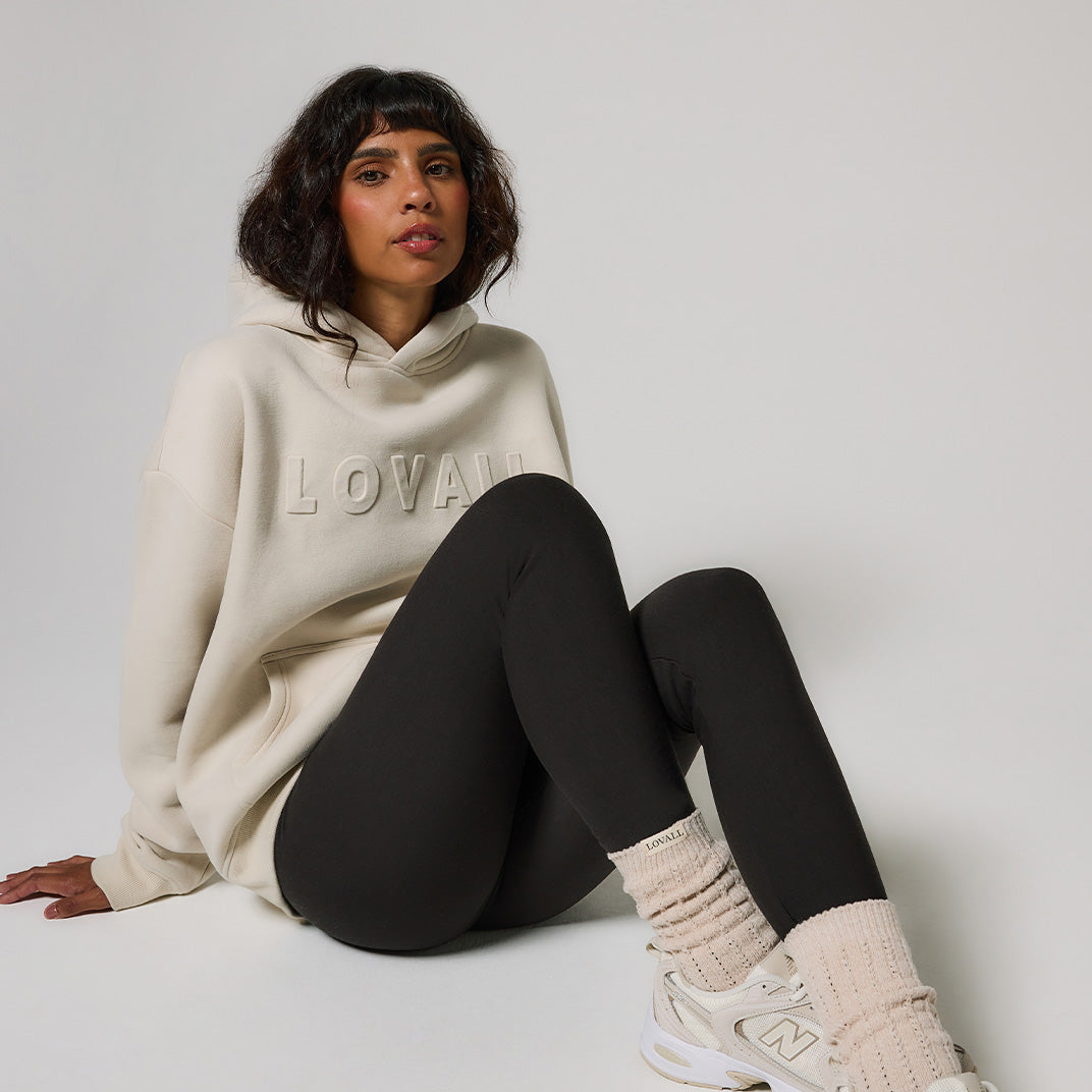 Curve Winter Everyday High Waisted Leggings - Black Coffee