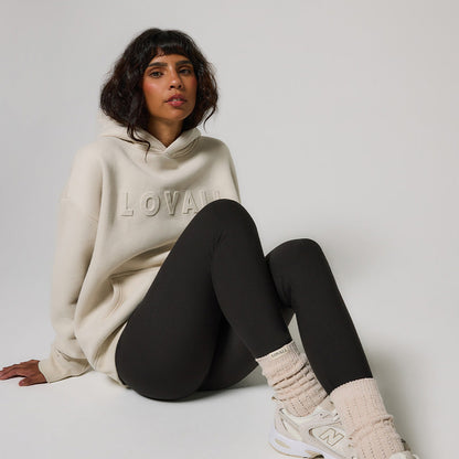 Curve Winter Everyday High Waisted Leggings - Black Coffee