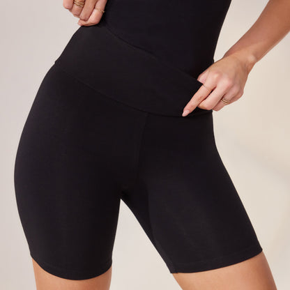 Lightweight Everyday 6 Inch Cycling Shorts - Black