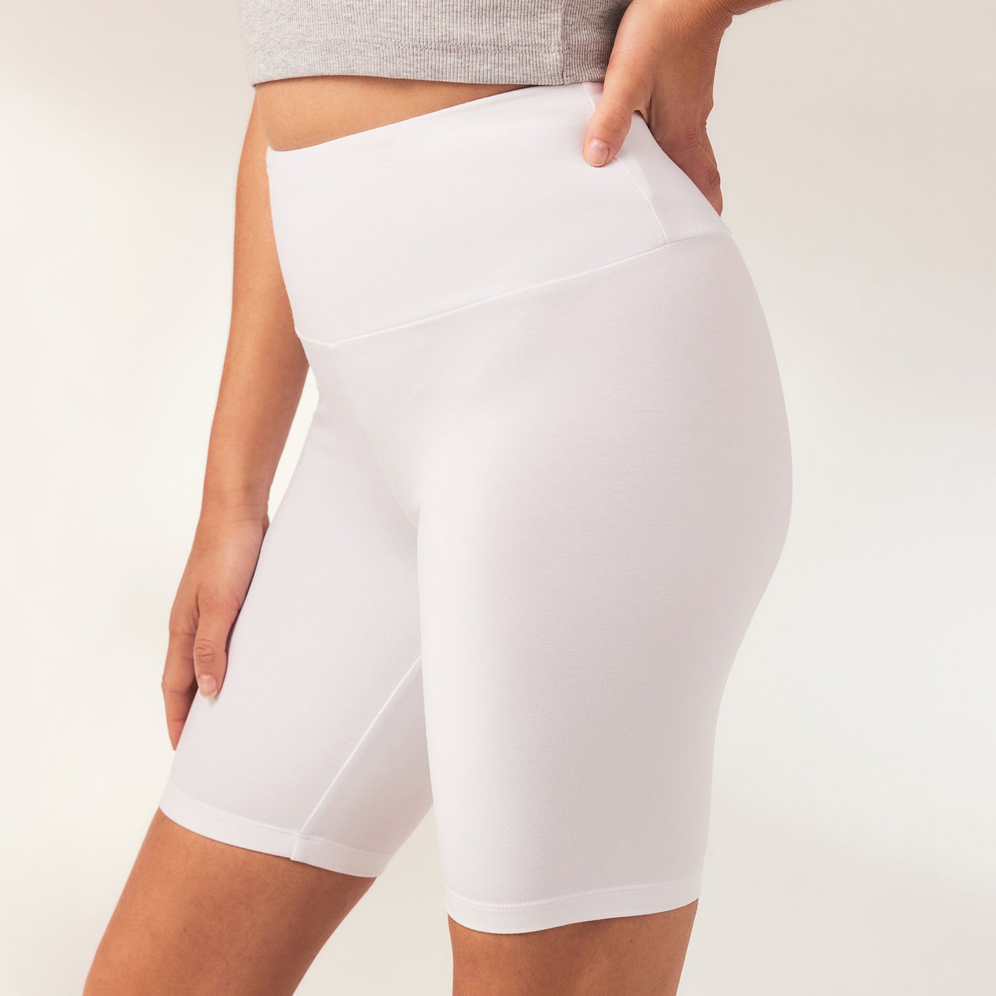 Lightweight Everyday Cycling Shorts - White