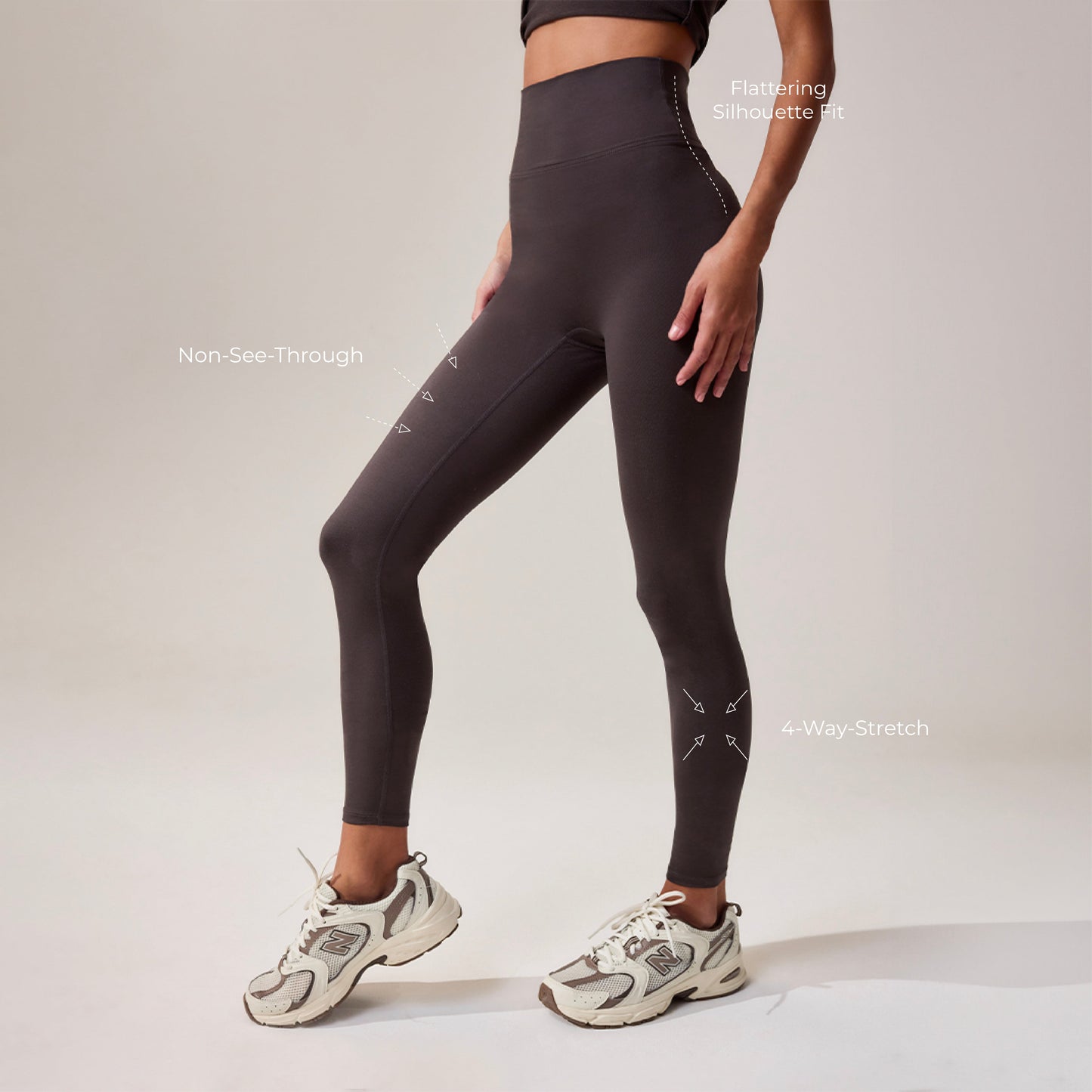 Ultimate Everyday Leggings - Black Coffee