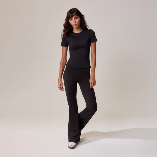 Ultimate Everyday Flare Leggings - Black